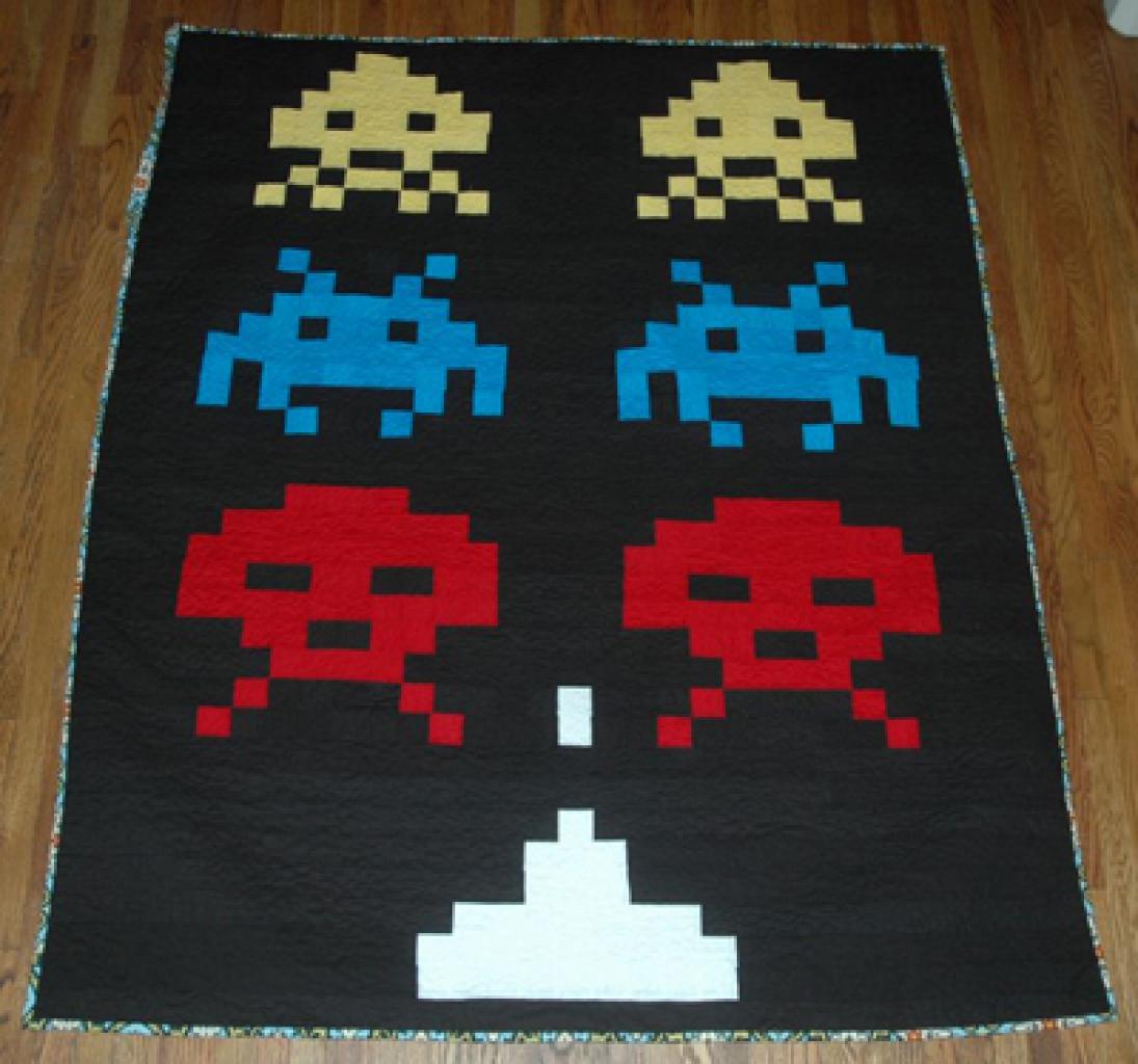 [11/02/2009] Space Invaders Teppich