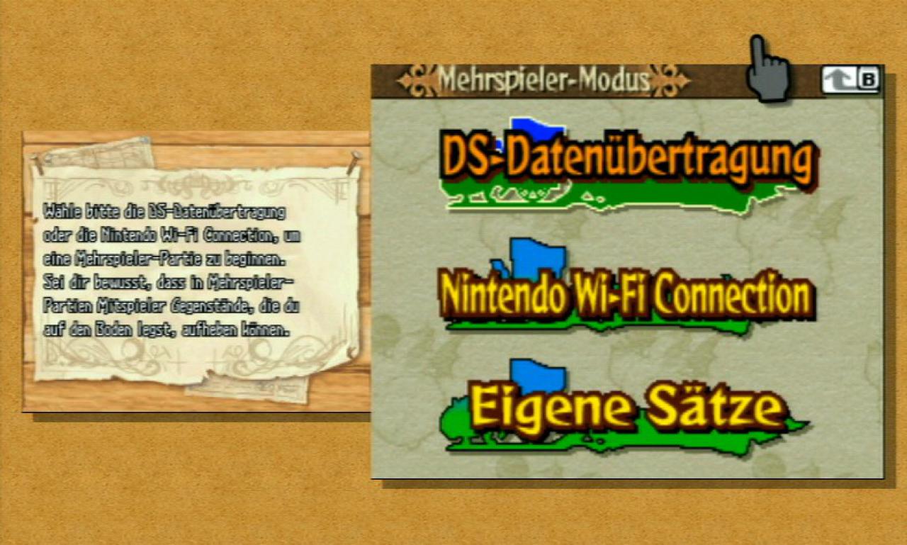 [30/03/2009] Final Fantasy Crystal Chronicles: Echoes of Time - Verbindet eine Wii mit mehreren DS über Drahtlos-Modus oder bis zu vier Wii und/oder DS online