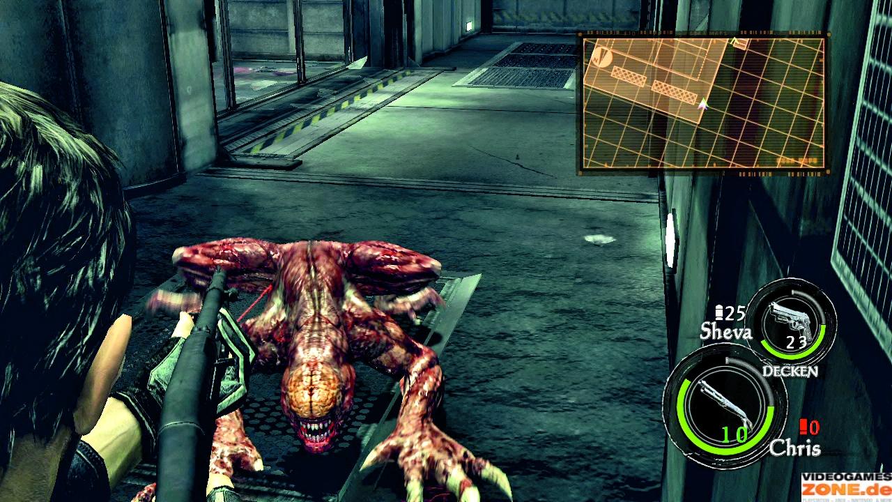 [09/03/2009] Resident Evil 5 - Argh! Die fiesen und optisch zudem sehr detaillierten Licker erleben ihr Revival.