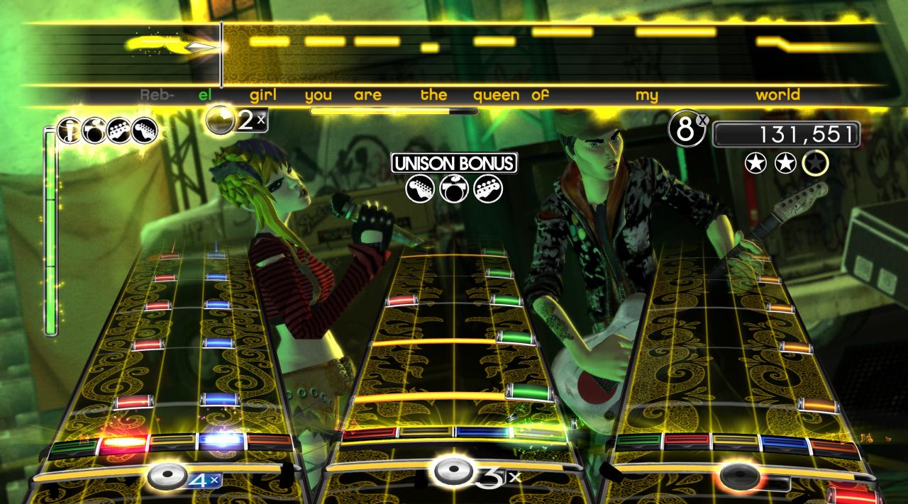 [26/03/2009] Rock Band 2 - Für uns die beste Plastikgitarren-Simulation mit einem herausragenden Soundtrack. Neben Judas Priest, Dream Theater und Testament gibt es auch jede Menge Hard Rock zum Nachspielen.