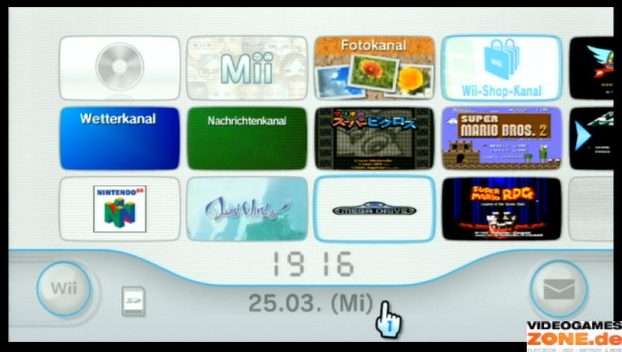 [25/03/2009] Wii-Menü