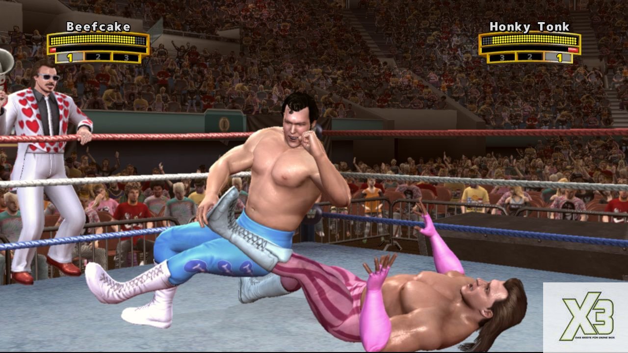 [19/03/2009] Das Move-Arsenal ist nicht so vielseitig wie in der Smackdown-vs.-Raw-Serie.