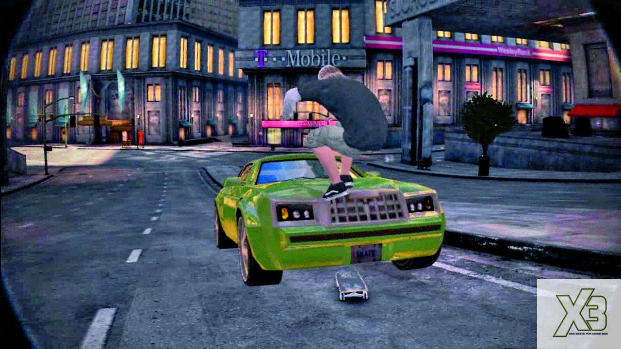 [18/03/2009] Der Hippy-Jump ist neu mit an Bo(a)rd und lässt euch über Hindernisse springen, während das Brett darunter hindurchrollt.
