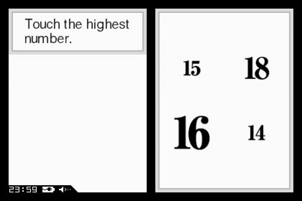 [15/04/2009] DSiWare: A little bit of... Dr. Kawashimas Brain Training: Maths Edition (2)