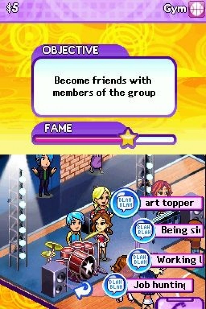 [15/04/2009] DSiWare: Pop Superstar - Road to Celebrity (3)