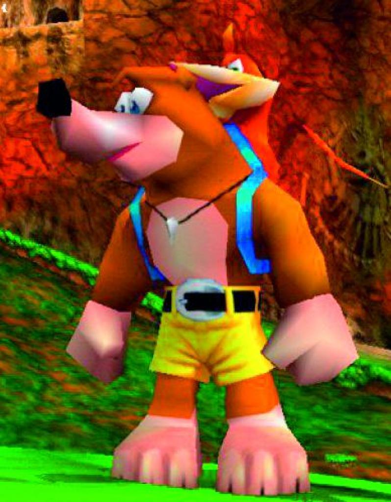 [09/04/2009] In Banjo-Tooie befreit ihr einen Typen aus einem Eisblock, der sich daraufhin zu einem Zelt begibt. Dort murmelt er: 