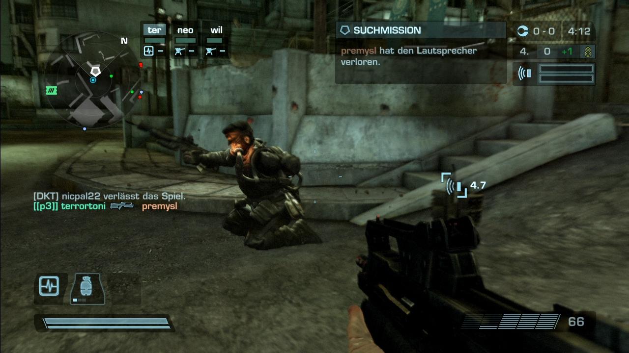 [01/04/2009] Diesen Helghast konnten wir stoppen, bevor er im Rahmen der Suchmission den Propaganda-Lautsprecher abliefern konnte.