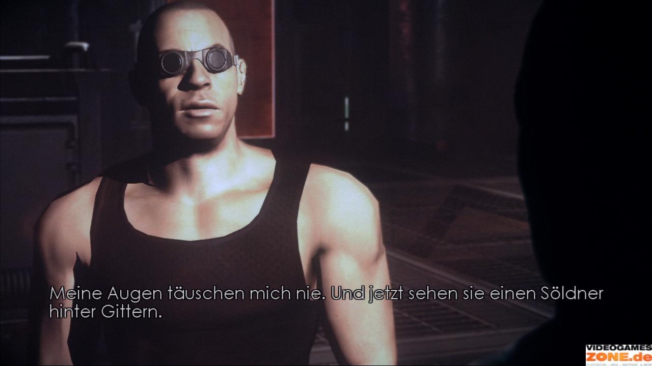 [20/04/2009] Riddick: Assault on Dark Athena - Escape from Butcher Bay bot die packendere Story und war um Längen abwechslungsreicher. Eines aber haben beide Spiele gemeinsam: Sie sind bockschwer.
