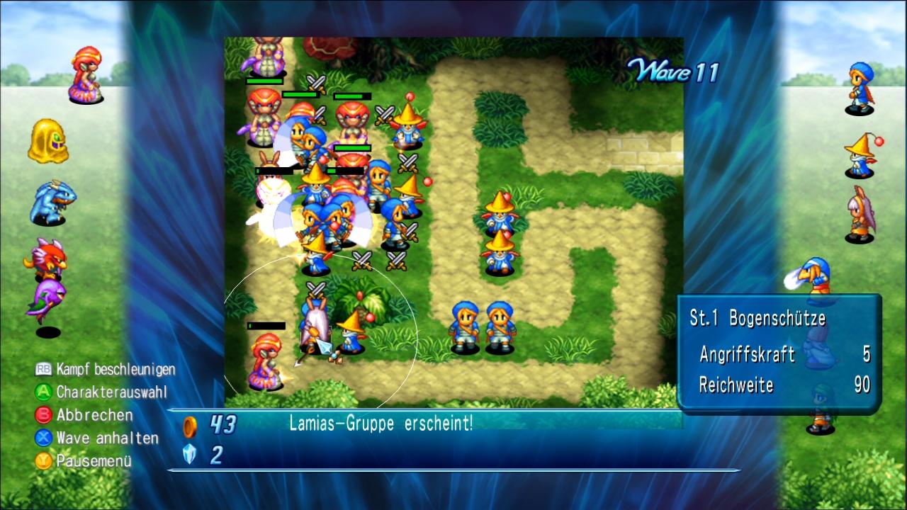 [07/04/2009] Crystal Defenders - Das Arcade-Game bietet Tower-Defense-Spaß im Final Fantasy-Universum. - Leser-Vorschlag