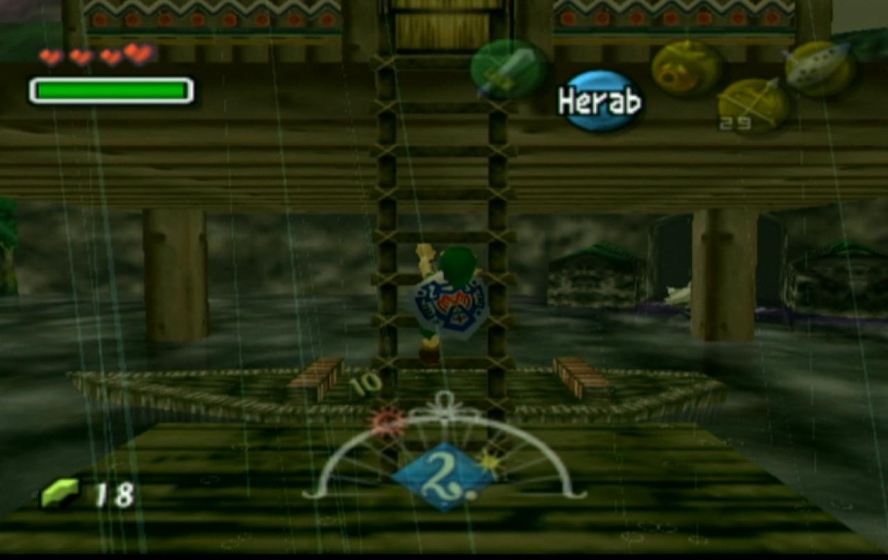[17/04/2009] Ausgelöst durch die siebenjährige Zeitreise des Helden der Zeit knüpft Majora's Mask direkt an seinen Vorgänger an. Link, der Held der Zeit, verlässt Hyrule, um seine verschwundene Fee Navi wiederzufinden. Dadurch definiert Majora's Mask die erste von zwei parallel verlaufenden Zeitlinien. 