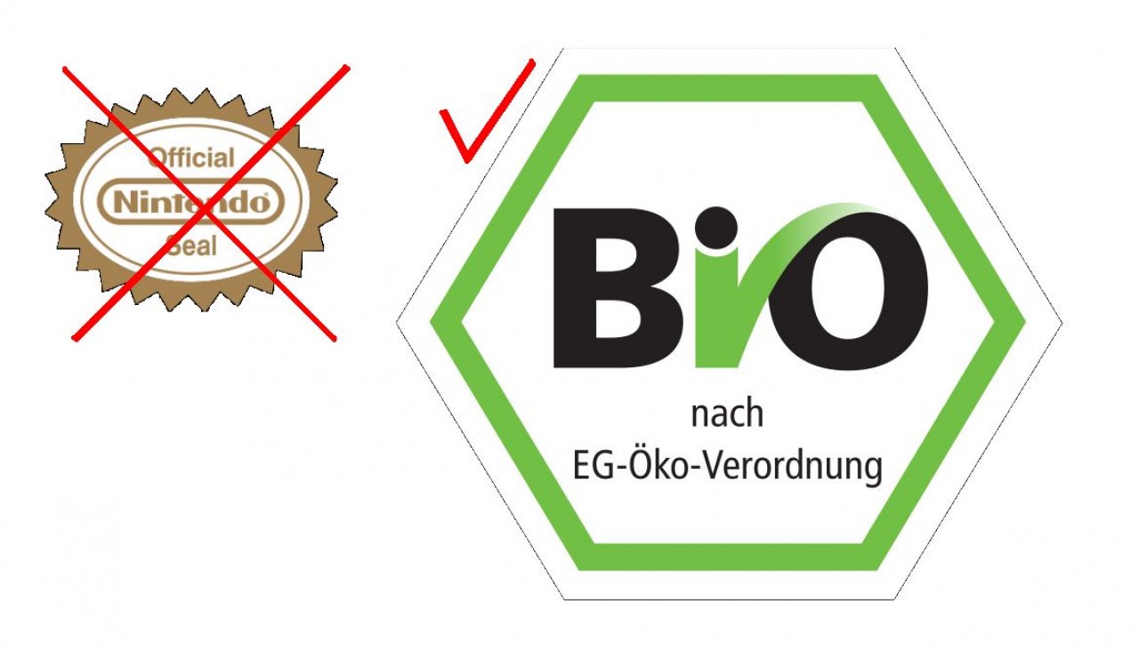 [05/05/2009] Aufs Biosiegel ist mehr Verlass als aufs Nintendo-Siegel.