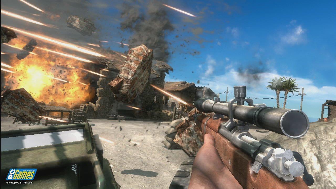 [16/05/2009] (2009) Rund sieben Jahre nach Release des Originals entschloss DICE ein Remake des ersten Battlefield-Spiels zu veröffentlichen. Obwohl Battlefield 1943 nur als Download-Version über Xbox Live und das PlayStation Network vertrieben wurde, hat es für ähnliche Begeisterungsstürme gesorgt wie seinerseits das Original. Nach eigenen Angaben wurde der Multiplayer-Shooter allein in der ersten Verkaufswoche über 600.000 heruntergeladen. Eine PC-Umsetzung hat DICE bereits angekündigt, aber immer wieder verschoben. 