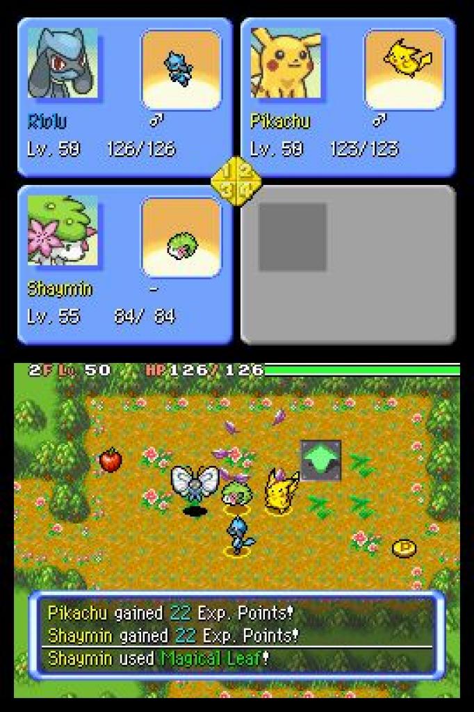 [03/06/2009] Pokémon Mystery Dungeon: Erkundungsteam Himmel - 0 Stimmen