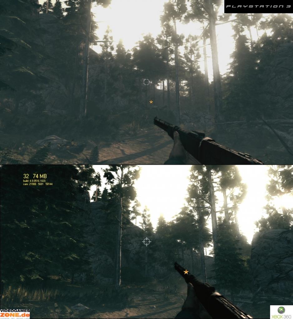 [30/06/2009] Grafikvergleich zwischen der PS3- und 360-Version von Call of Juarez: Bound in Blood. (16)