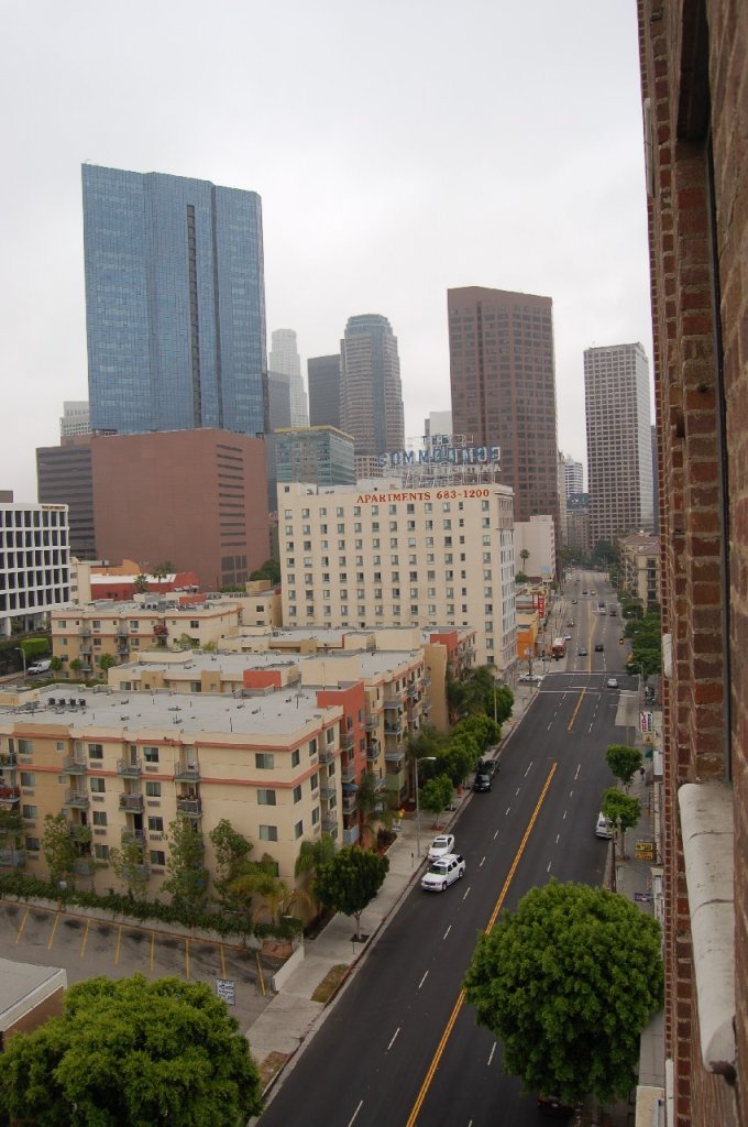 [01/06/2009] Der Ausblick vom Hotel