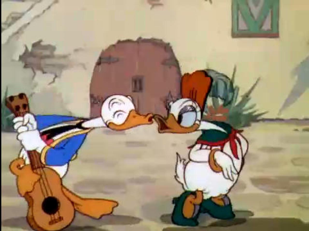 [09/06/2009] Don Donald ...aber auch seiner romantischen Seite: Auftritt Daisy!