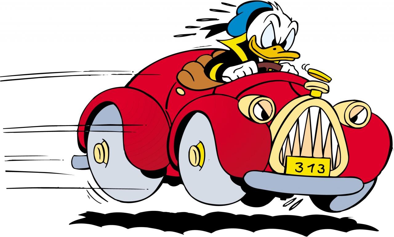 [09/06/2009] 313 Donalds Wagen hat sogar sowas wie eine eigenen Persönlichkeit.