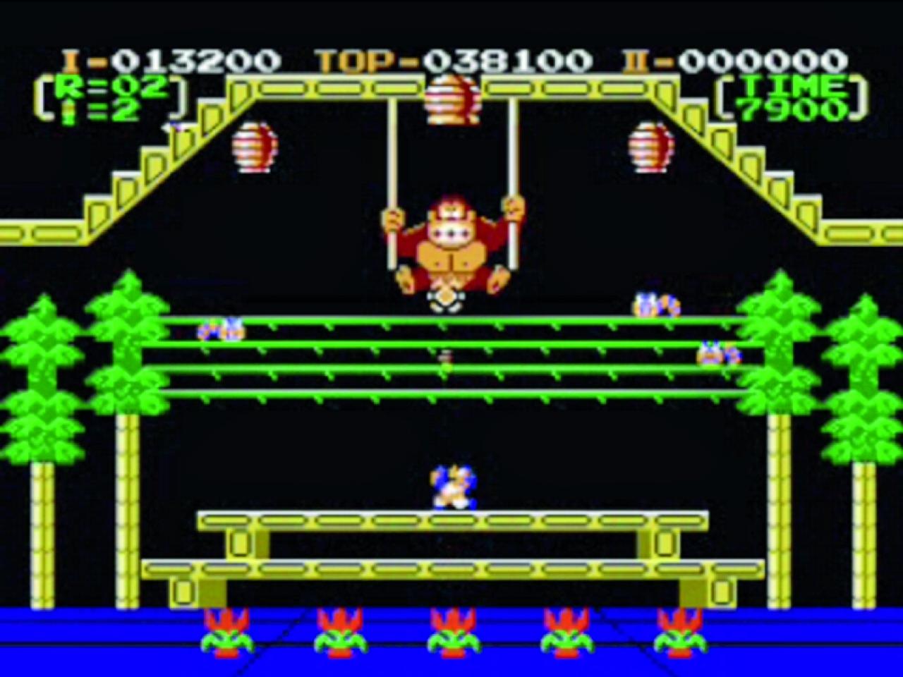 [19/06/2009] Schädlinge wegpusten in Donkey Kong 3