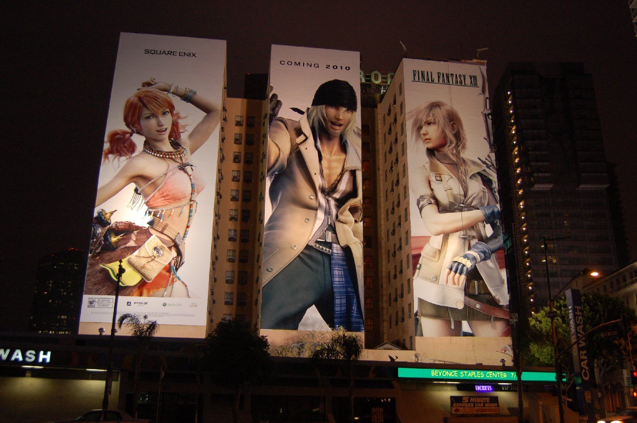 [01/06/2009] Final Fantasy XIII-Werbung soweit das Auge reicht! (2)