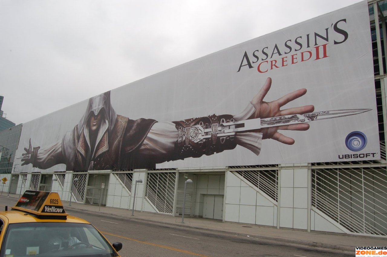 [02/06/2009] Microsoft Pressekonferenz auf der E3 2009: Assassin's Creed 2-Werbung (94)