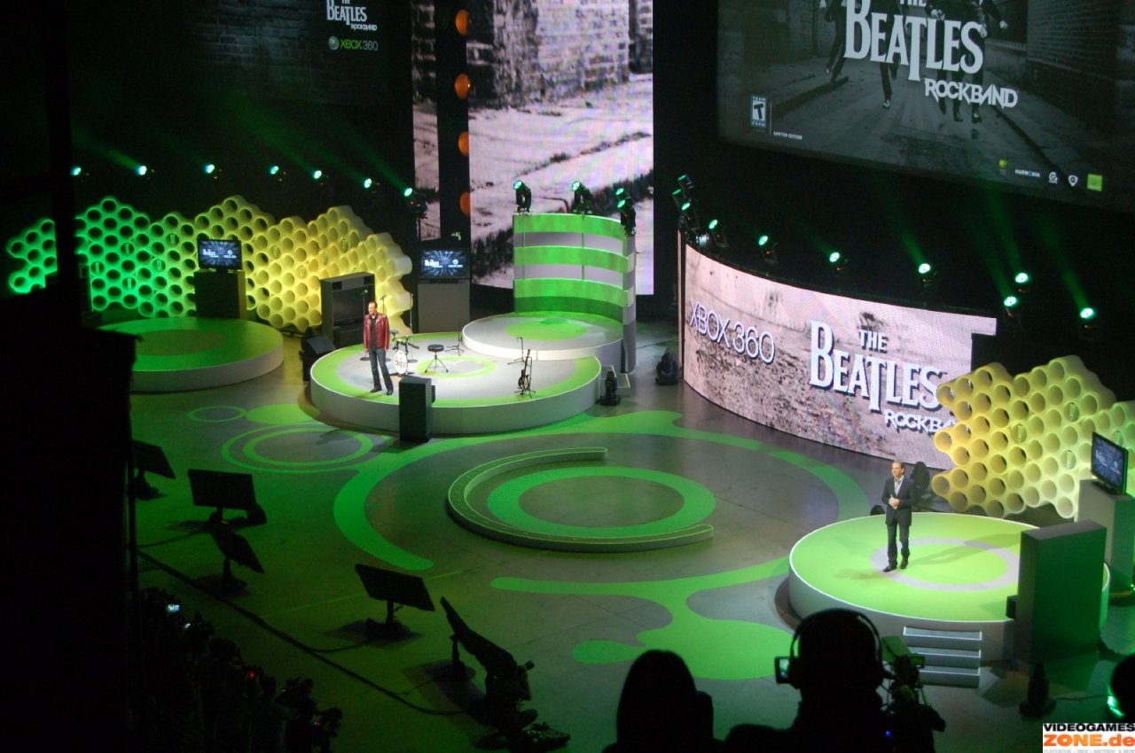 [02/06/2009] Microsoft Pressekonferenz auf der E3 2009: The Beatles Rock Band (13)