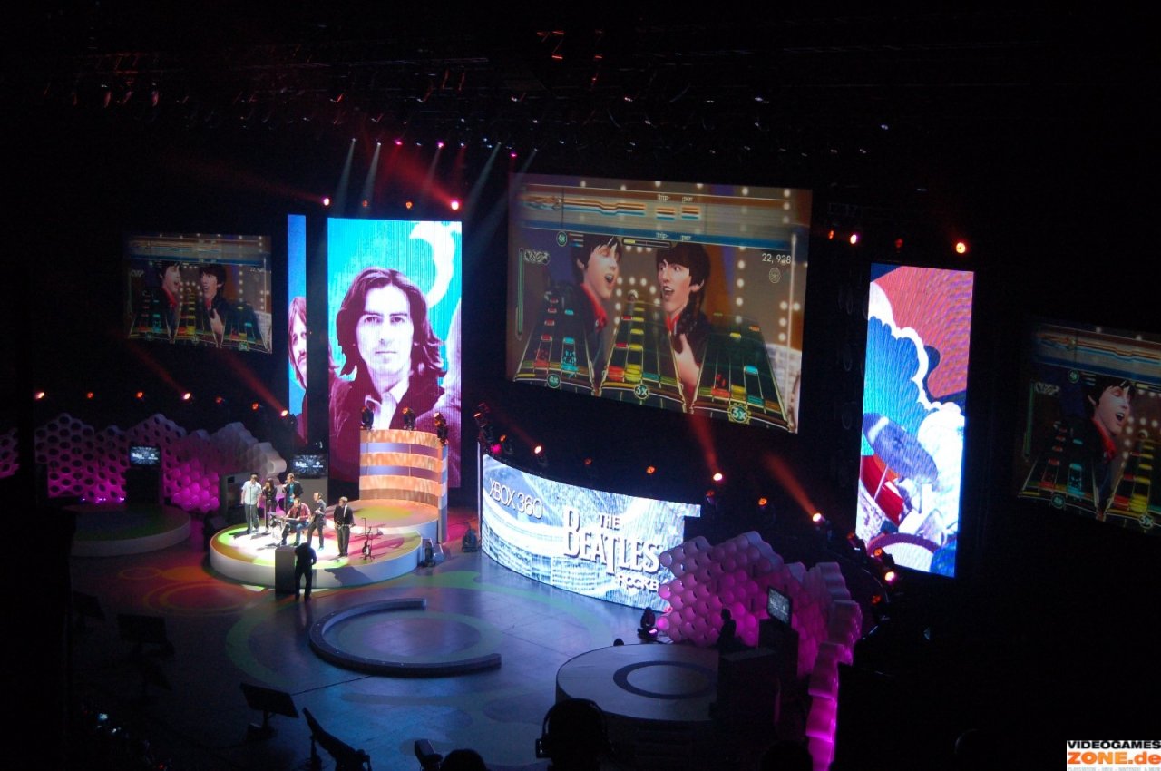 [02/06/2009] Microsoft Pressekonferenz auf der E3 2009: The Beatles Rock Band (19)