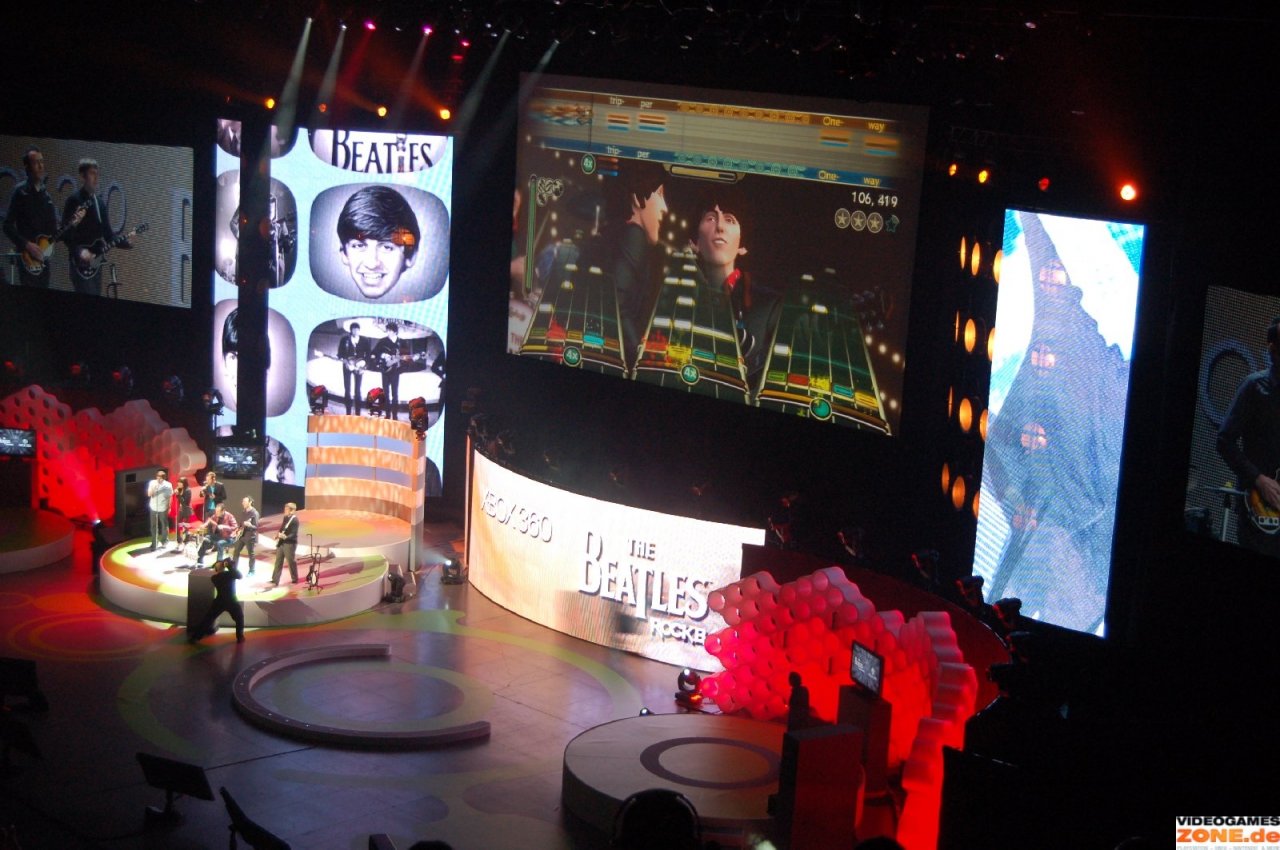 [02/06/2009] Microsoft Pressekonferenz auf der E3 2009: The Beatles Rock Band (20)
