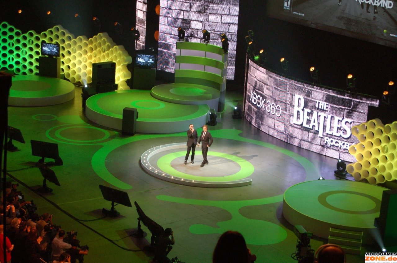 [02/06/2009] Microsoft Pressekonferenz auf der E3 2009: The Beatles Rock Band (24)
