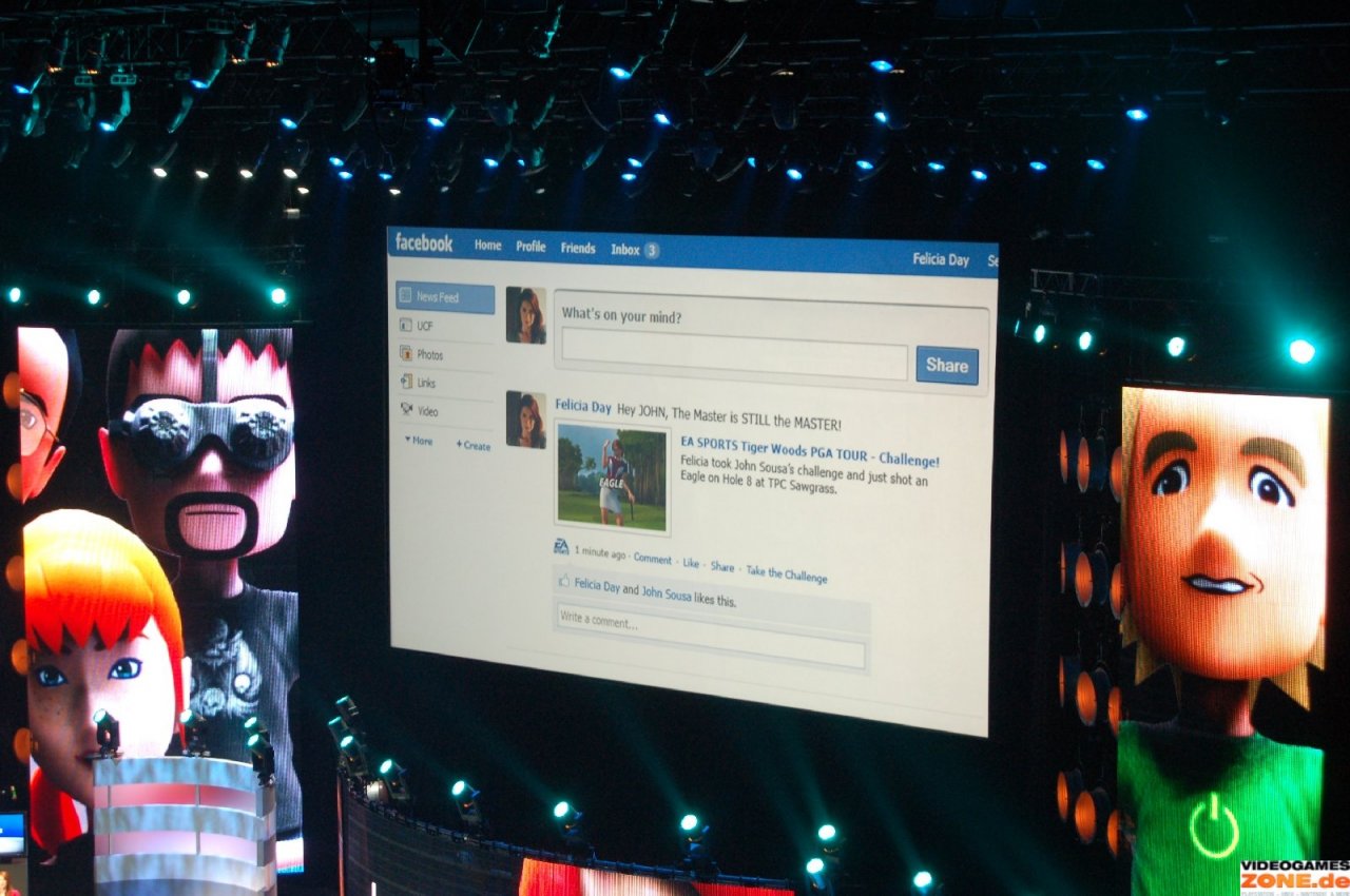 [02/06/2009] Microsoft Pressekonferenz auf der E3 2009: twitter und facebook (76)