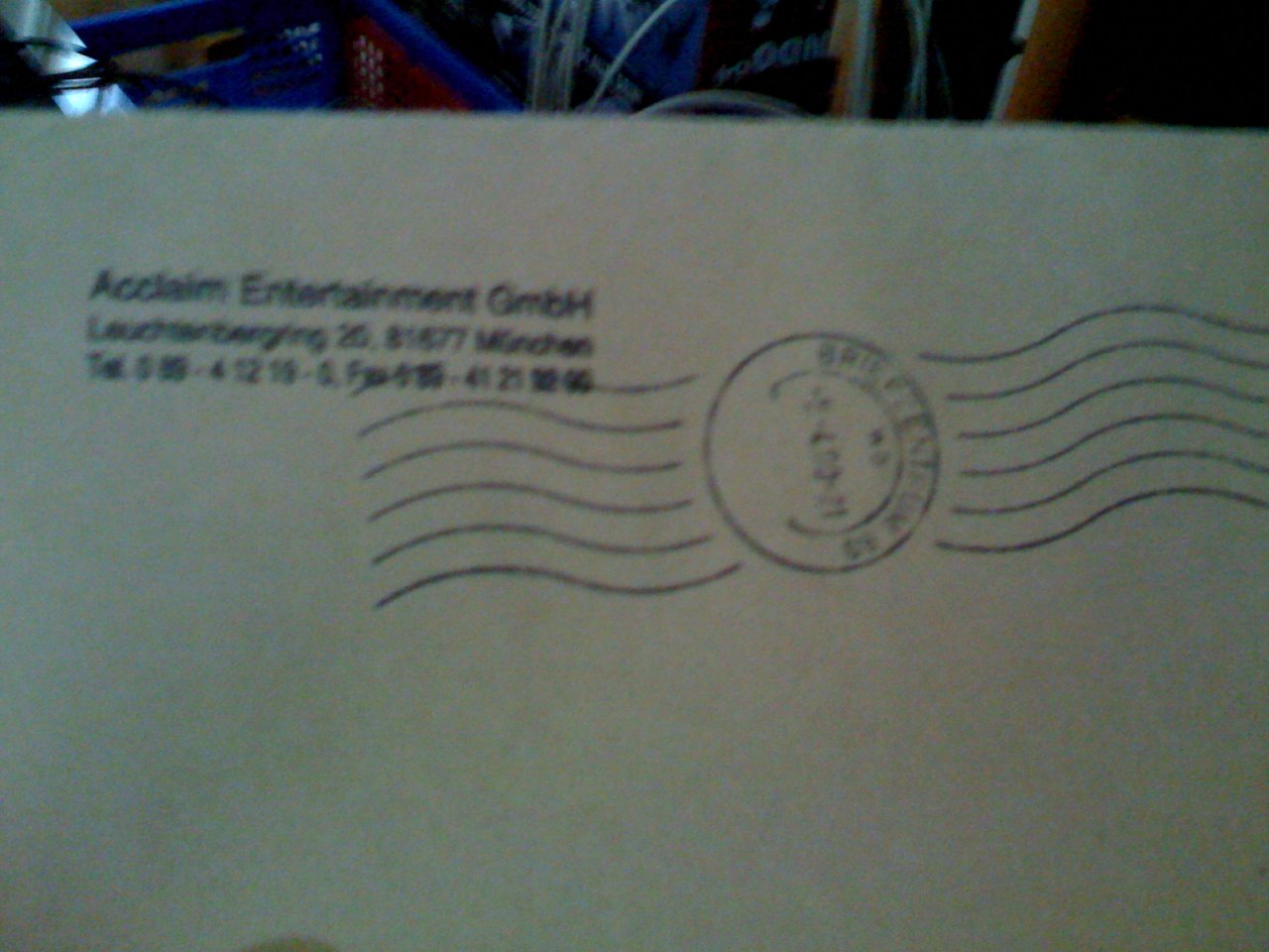 [16/06/2009] Total verrückt: Ein Brief von Acclaim!