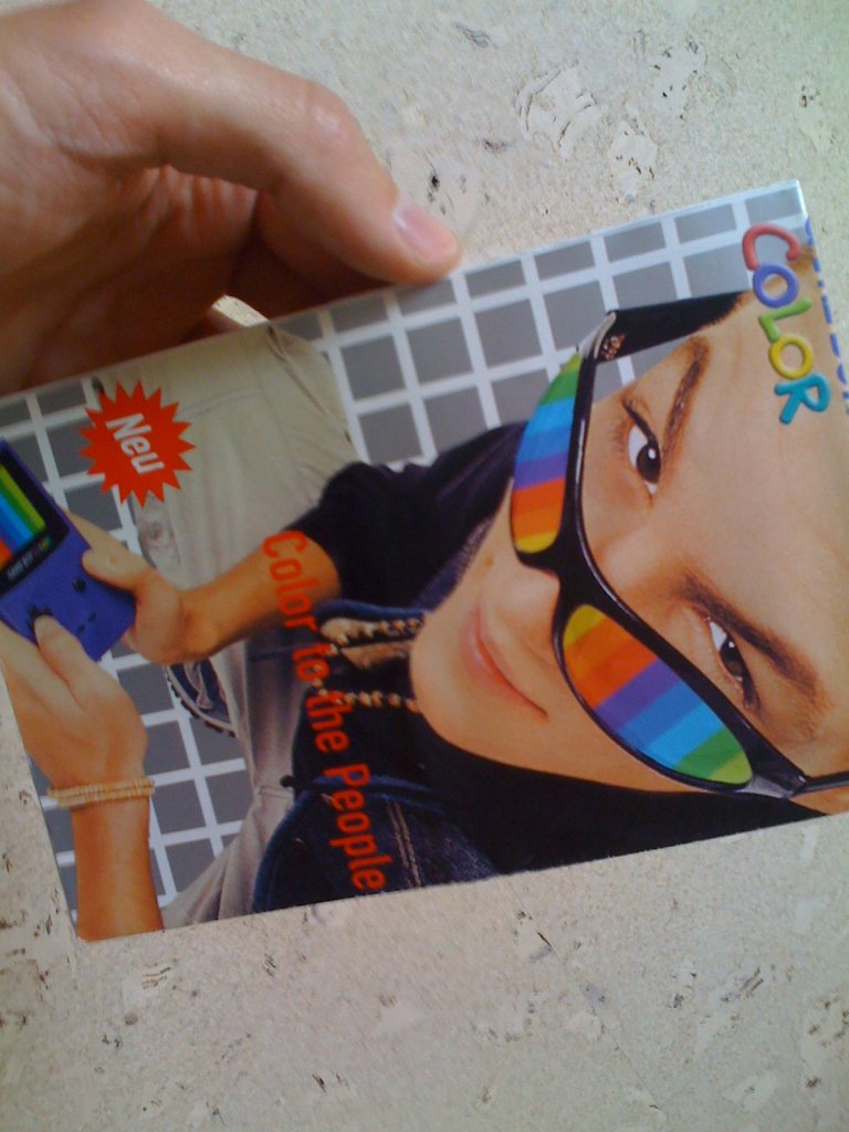 [16/06/2009] Ein Prospekt zum Game Boy Color. Na jaaaa...