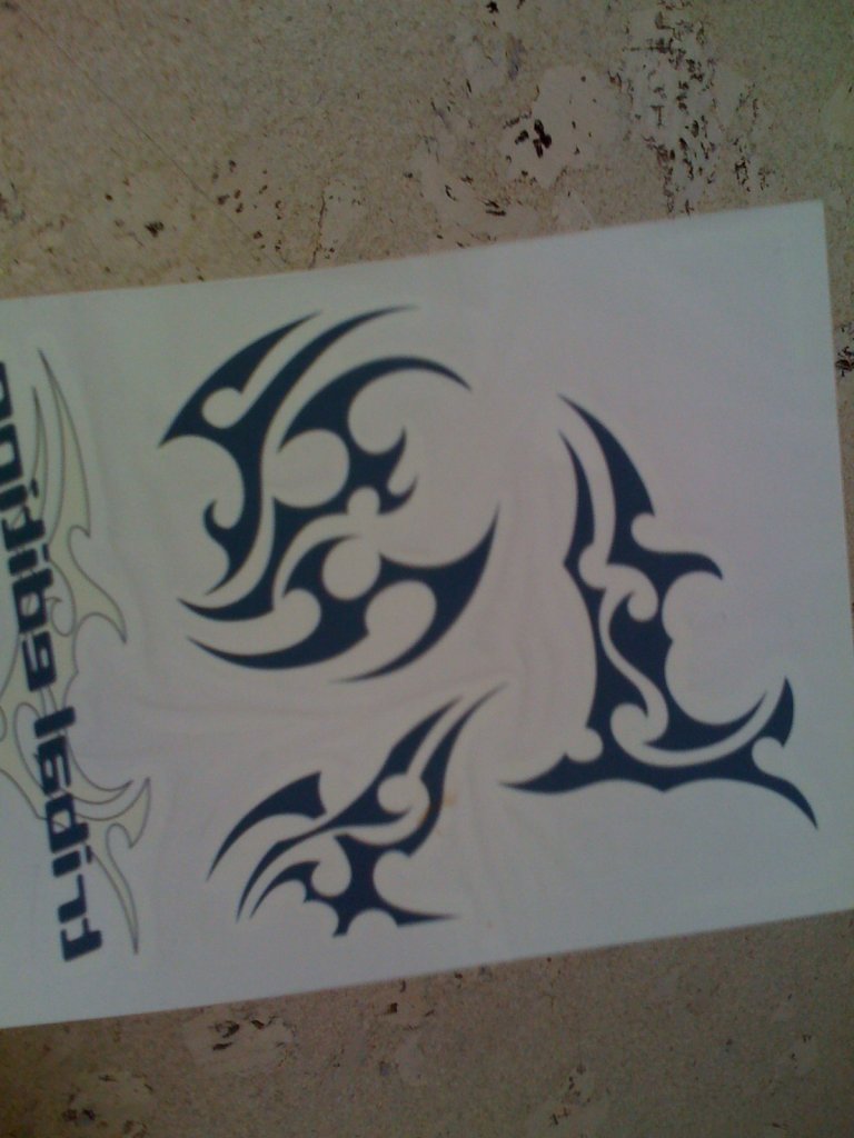 [16/06/2009] Tattoos zum Game Boy Advance SP. Toll.