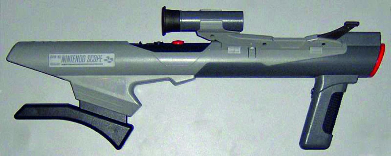 [15/06/2009] SNES Super Scope - Das Super Scope für das SNES war heftig. Leider gab es auch hier zu wenige Spiele. 