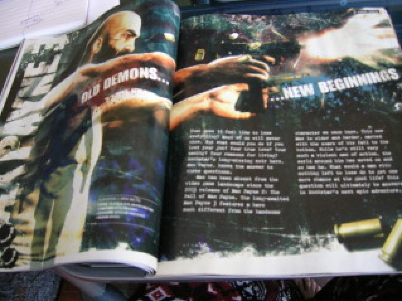 [10/06/2009] Scan aus dem Max Payne 3-Enthüllungsartikel des US-Magazins Game Informer. (3)