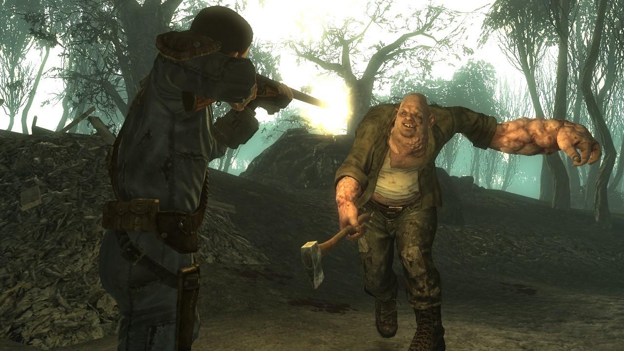 [19/06/2009] Fallout 3: Point Lookout [800 MS-Points / 9,99 €] Zeit für einen Tapetenwechsel: In dem Addon stampfen Sie zur Abwechslung mal durch eine modrige Sumpflandschaft und helfen den dort ansässigen Bewohnern bei ihren Problemen. 
