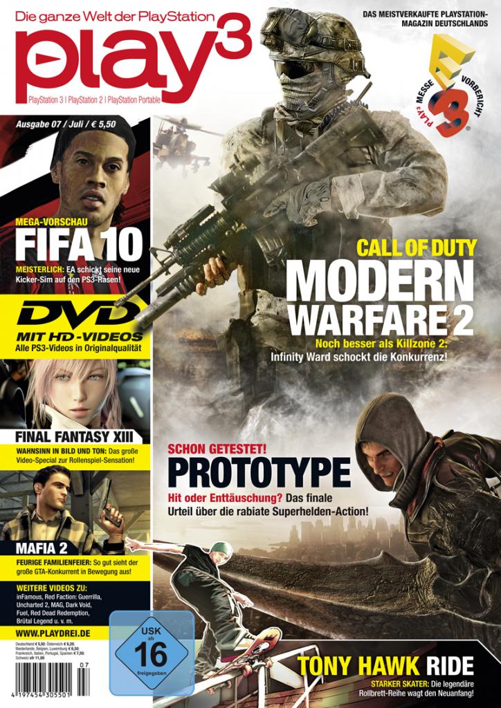 [26/06/2009] play³, Ausgabe 07/09