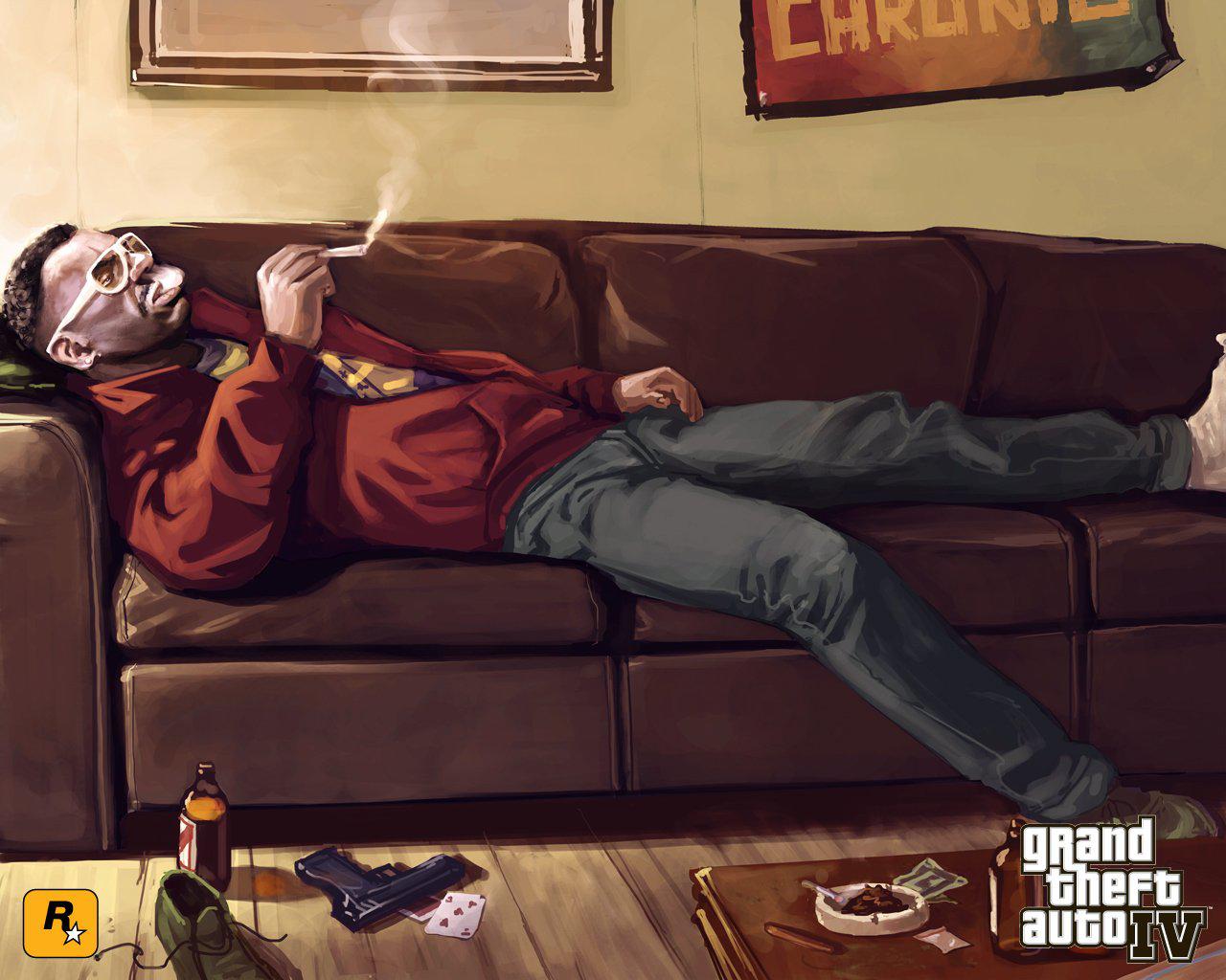 [19/06/2009] GTA 4 Wallpaper (1280x1024) - Quelle: PSXetreme.com