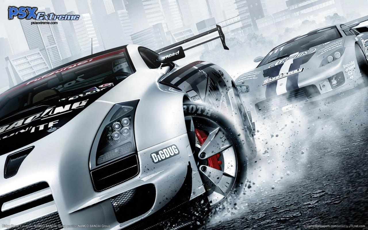 [19/06/2009] Ridge Racer 7 Wallpaper (1680x1050) - Quelle: PSXetreme.com / Gamewallpapers.com