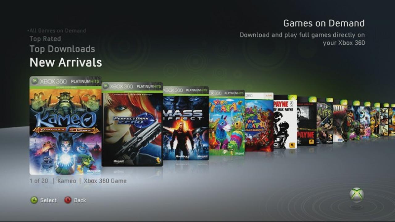 [17/07/2009] Ab 18 Jahren: Auf dem Xbox Live Marktplatz gibt es Erwachsenenunterhaltung