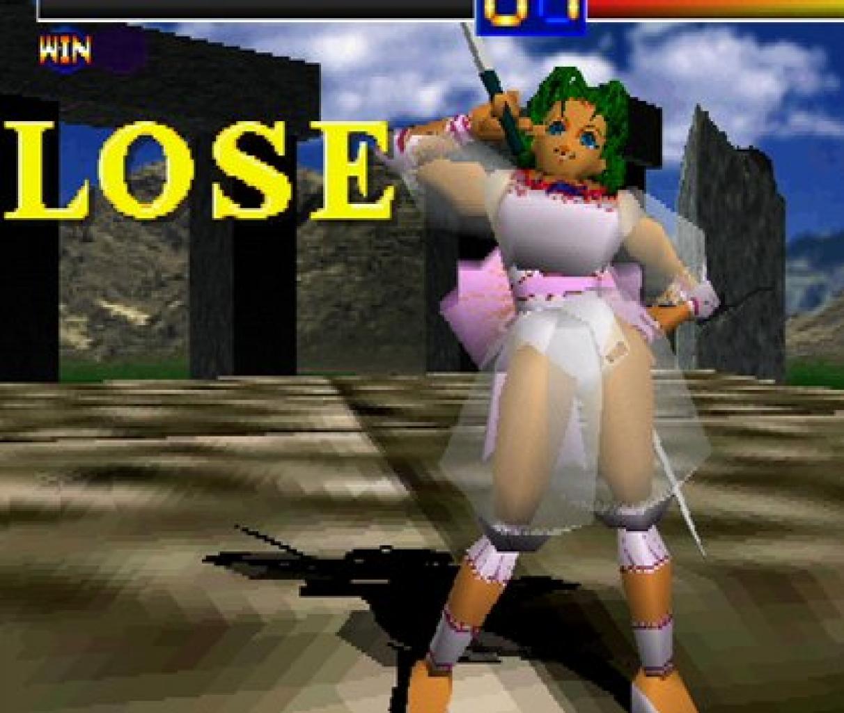 [17/07/2009] Ellis aus Battle Arena Toshinden (1995) im Spiel