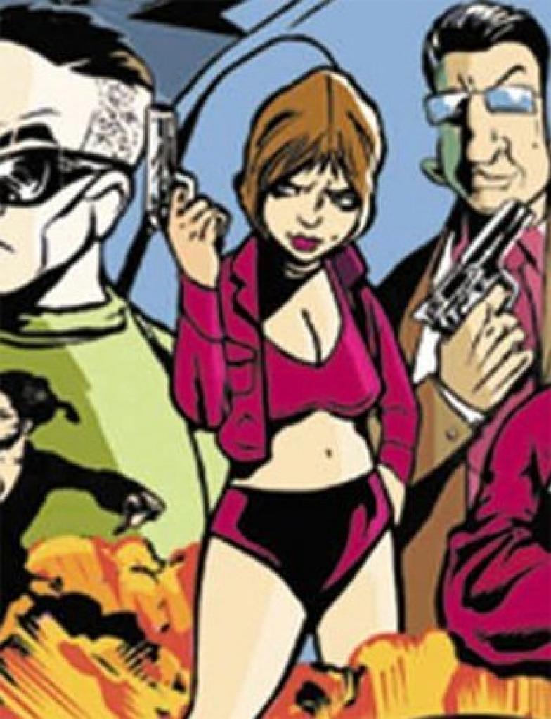 [17/07/2009] Prostituierte aus GTA 3 (2001) gemalt