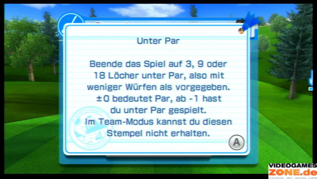 [29/07/2009] Golf - Übersicht