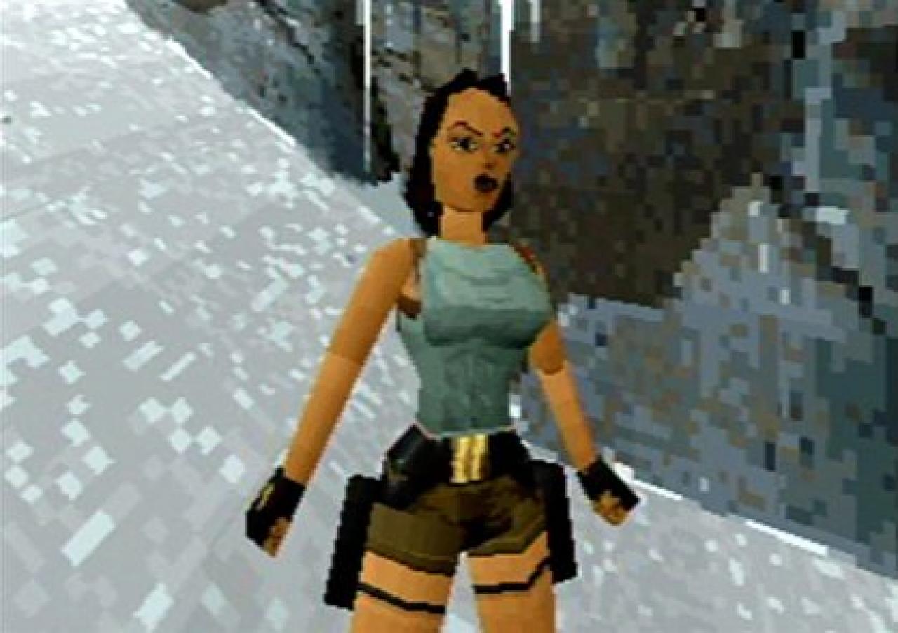[17/07/2009] Lara Croft aus Tomb Raider (1996) im Spiel