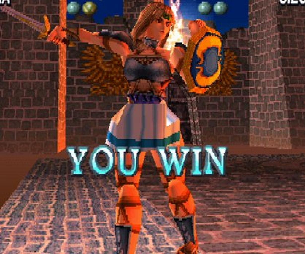 [17/07/2009] Sophitia Alexandra aus Soul Blade (1997) im Spiel