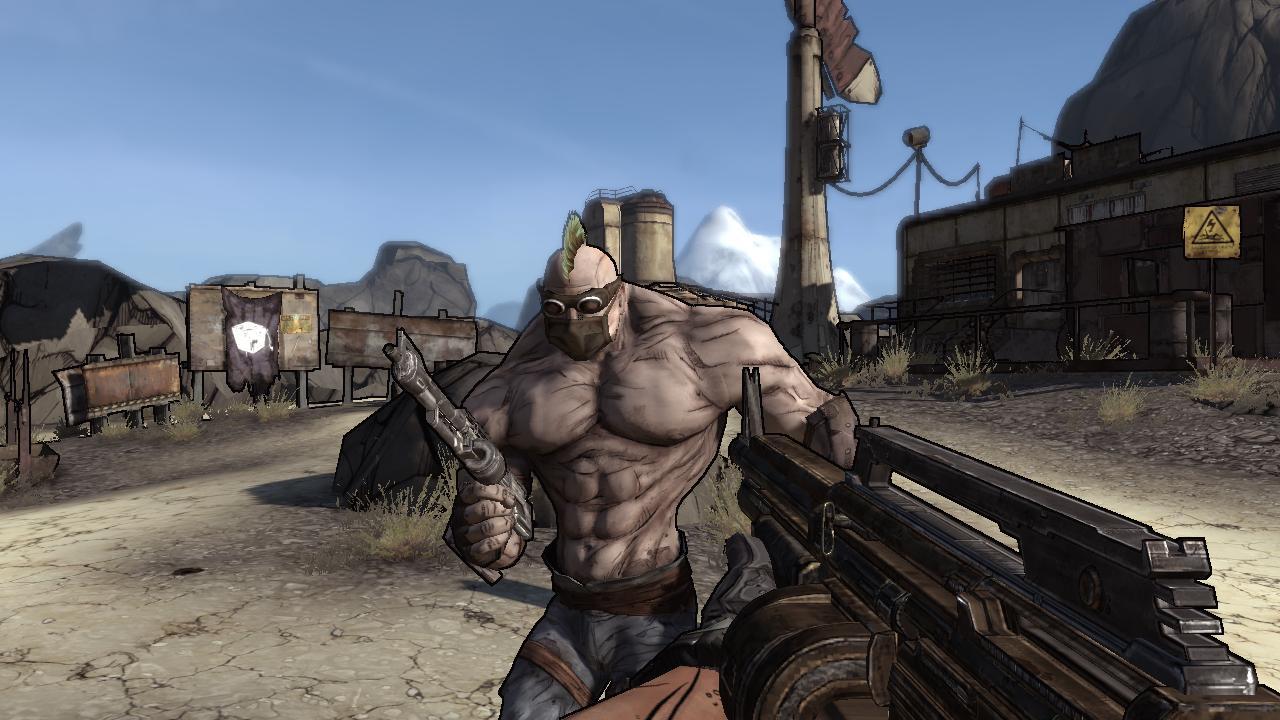 [28/07/2009] Borderlands - Im Split-Screen dürft ihr auch Borderlands zocken. Die vielen Missionen und Levels bieten jede Menge Raum für Koop-Action. - Leser-Vorschlag