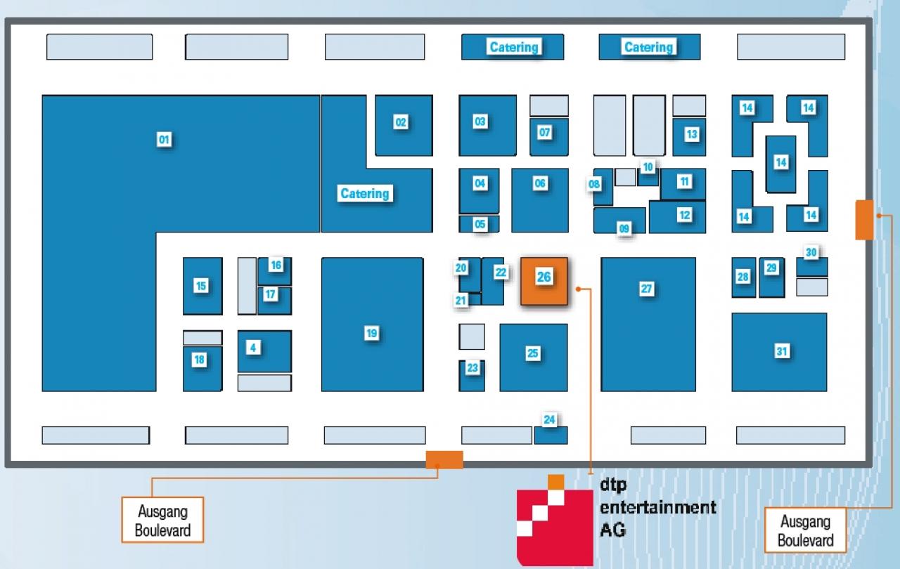 [30/07/2009] Der Hallenplan für Halle 8.