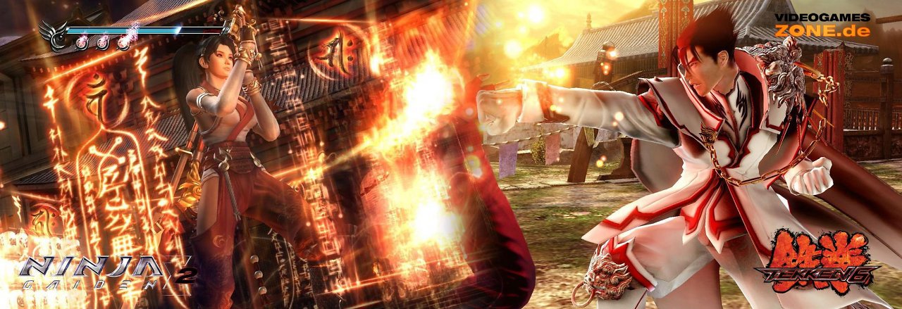 [11/07/2009] Tekken 6 und Ninja Gaiden Sigma 2 im Grafikvergleich.
