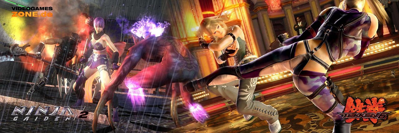 [11/07/2009] Tekken 6 und Ninja Gaiden Sigma 2 im Bildervergleich.