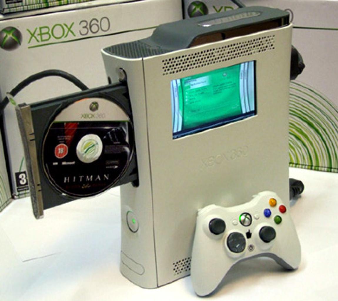 [23/07/2009] Xbox 360 mit eingebautem Bildschirm