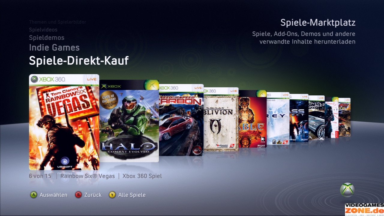 [11/08/2009] Die Games-On-Demand-Spiele im Überblick